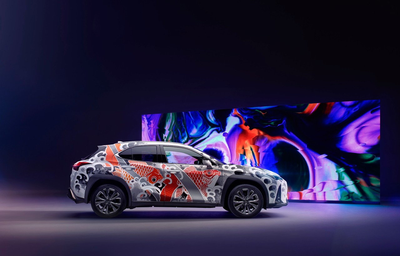 Tatuoitu Lexus UX sivulta