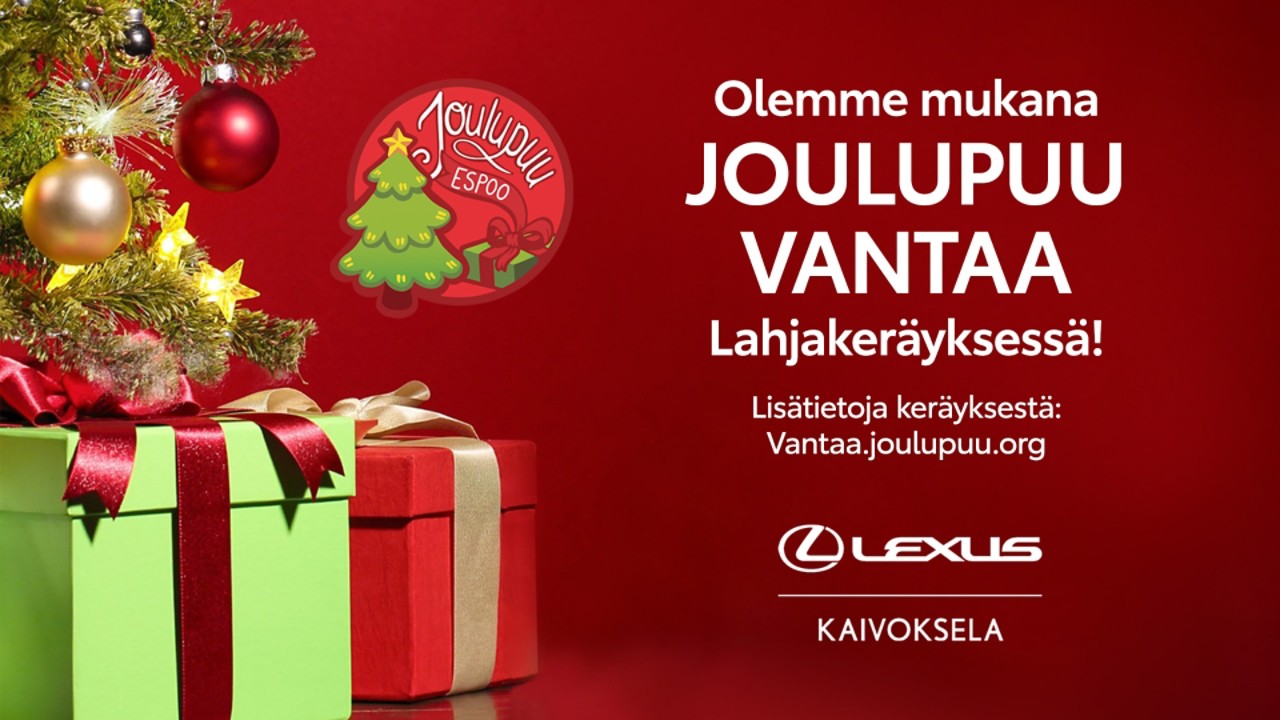 Lexus Kaivoksela Joulupuu-keräys